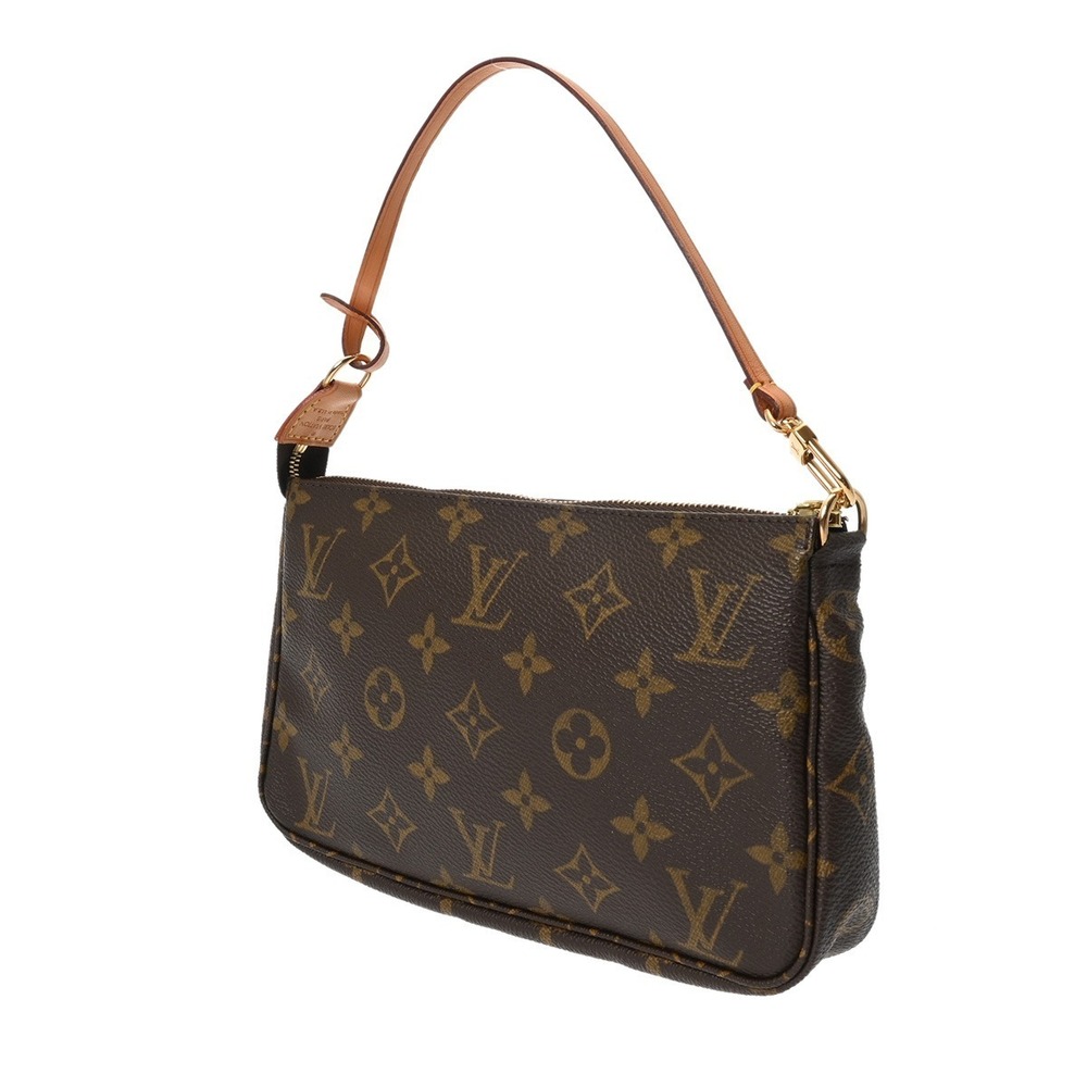 Louis Vuitton Brown Monogram Accessoires Canvas Accessory Pochette